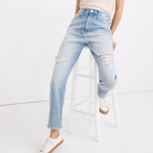 Madewell Mom Jean Ripped Edition size 31